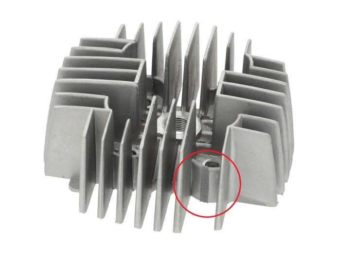 2nd chance Cylinder head 60cc OM Puch Maxi PSR for Malossi cylinder